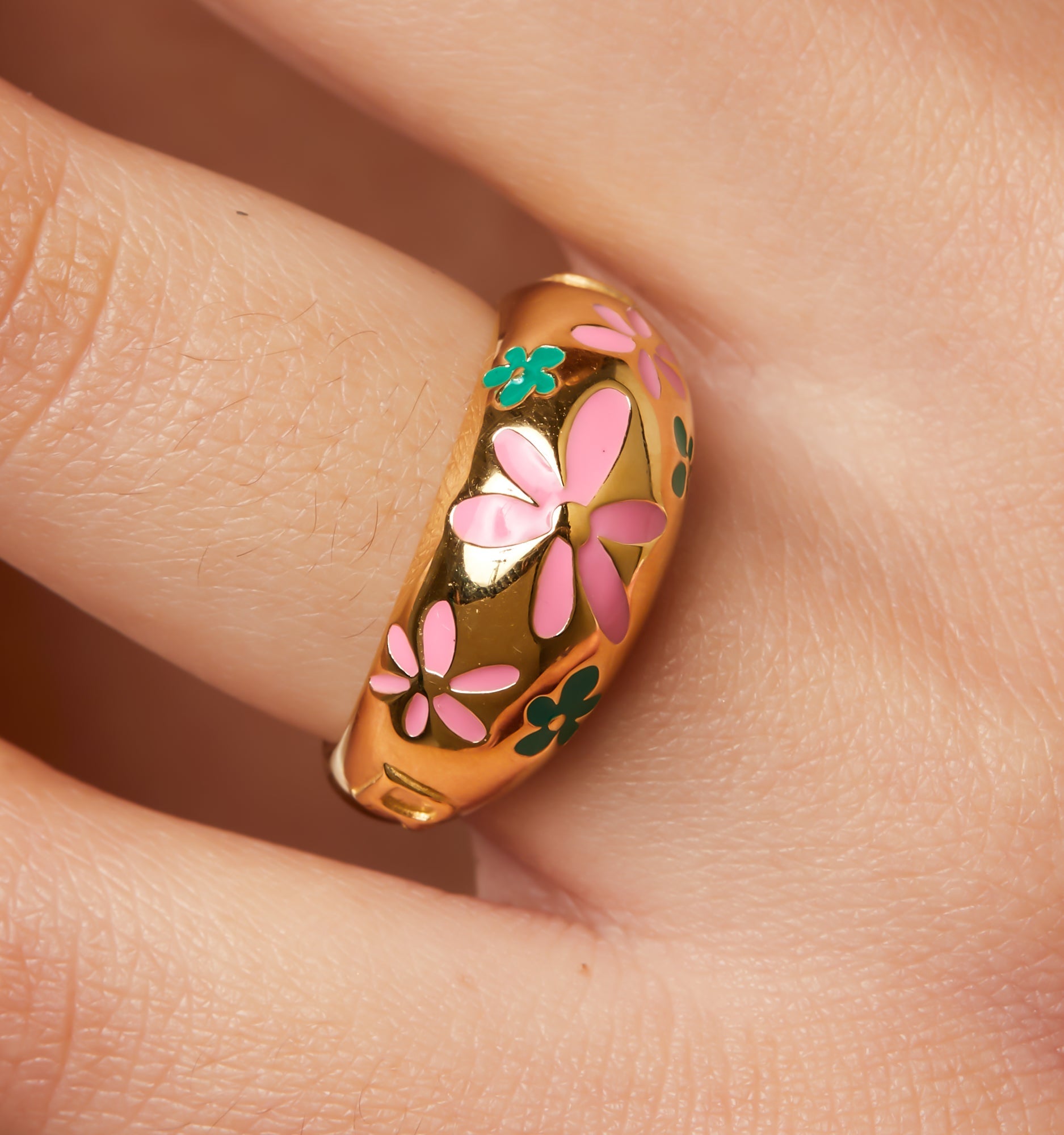 Flower Ring - Pink