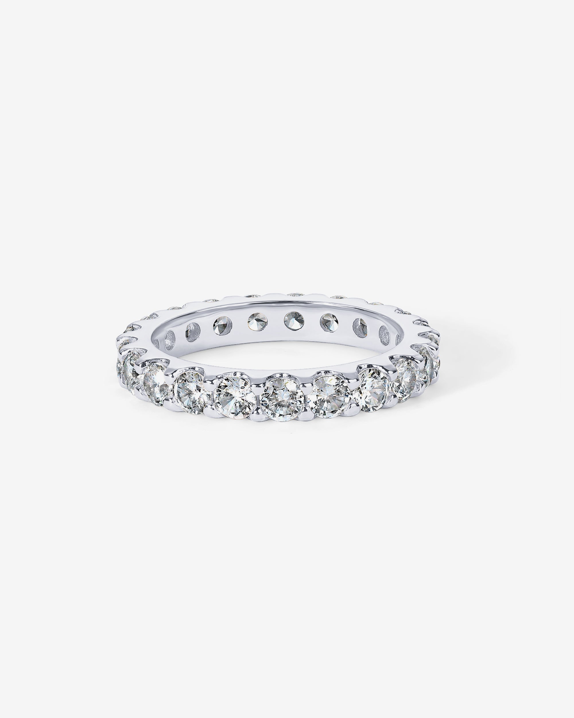 Cubic Zirconia Stackable Eternity Ring