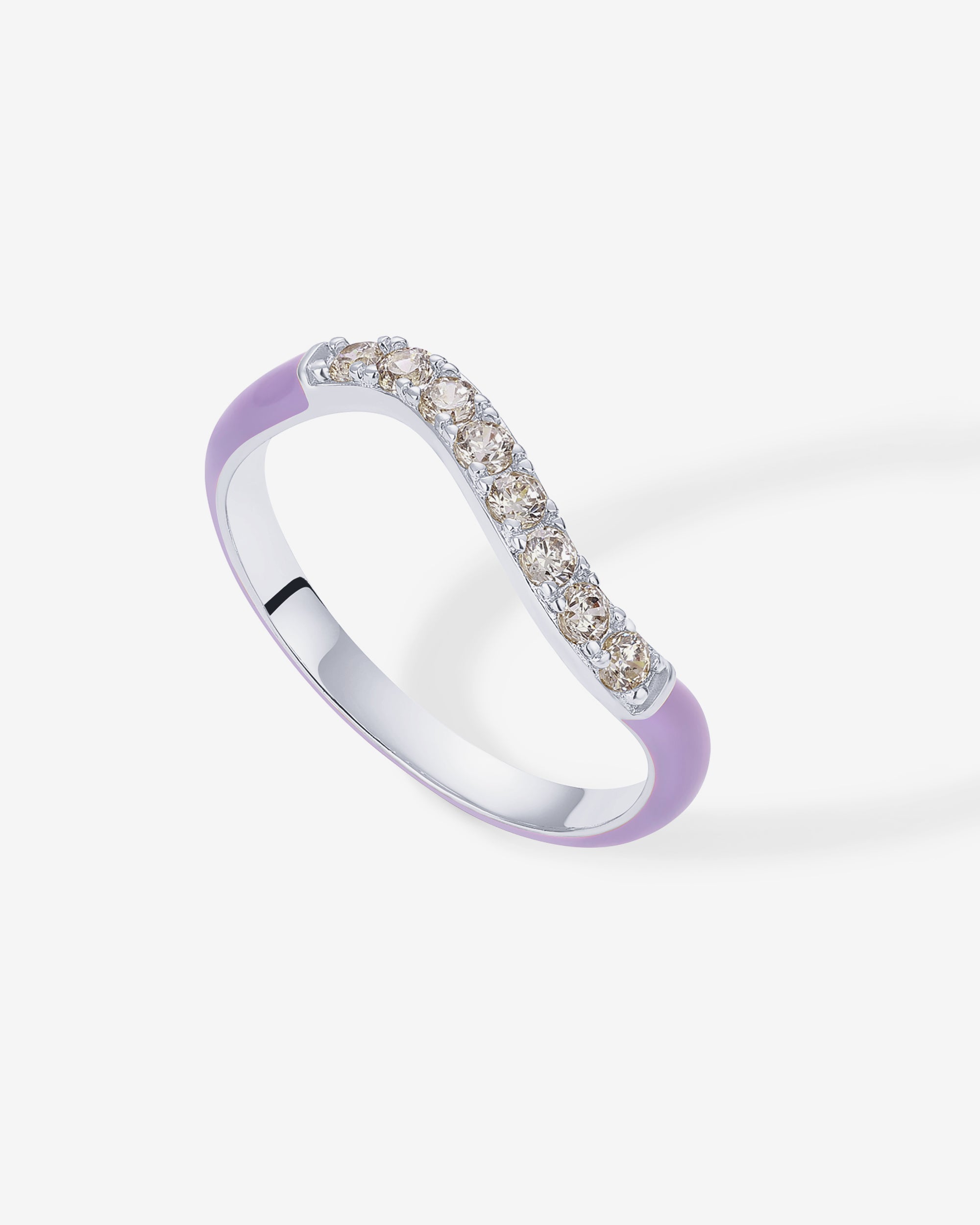 #Variant_White Gold / Purple Enamel