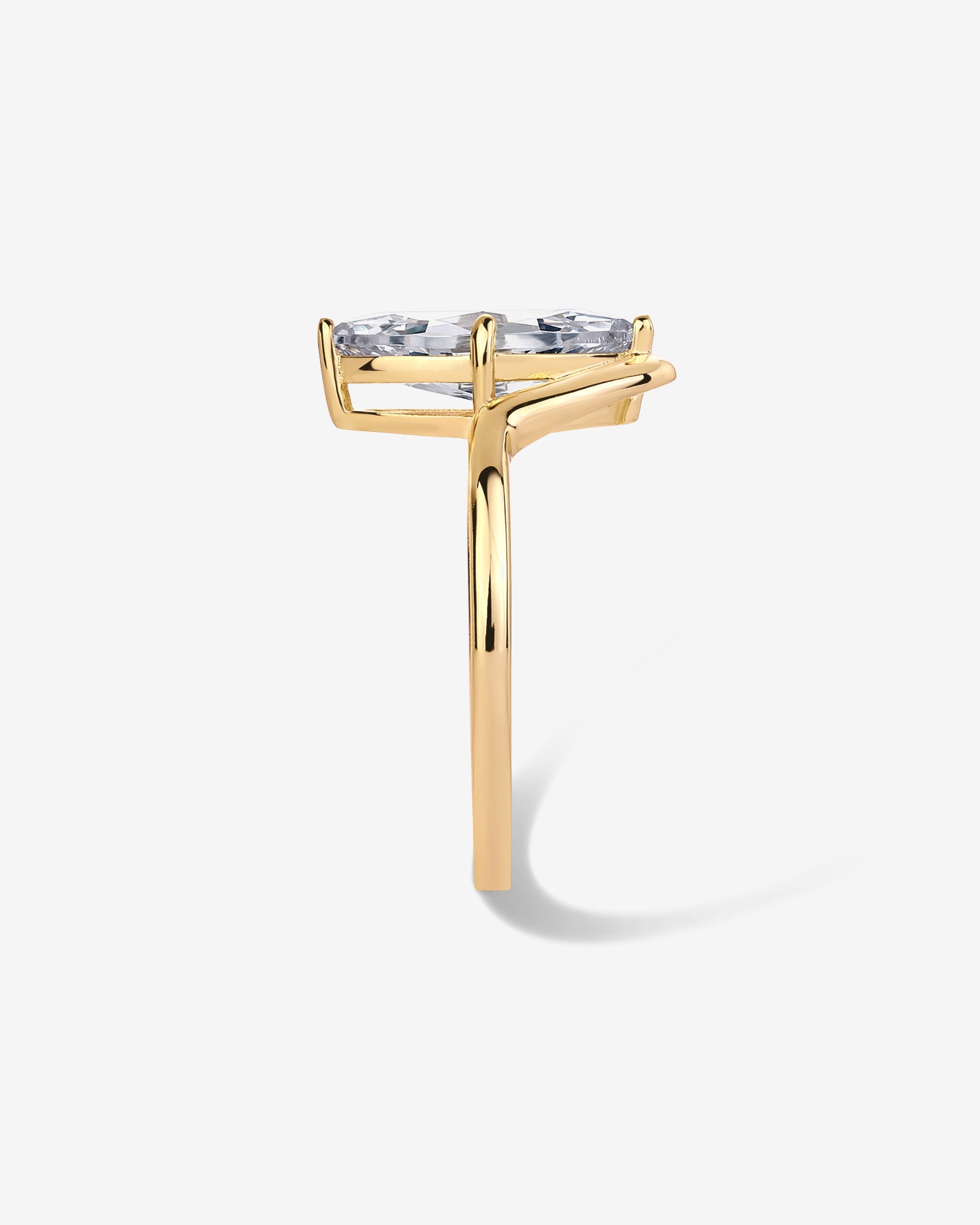 I Love Love Marquise Ring