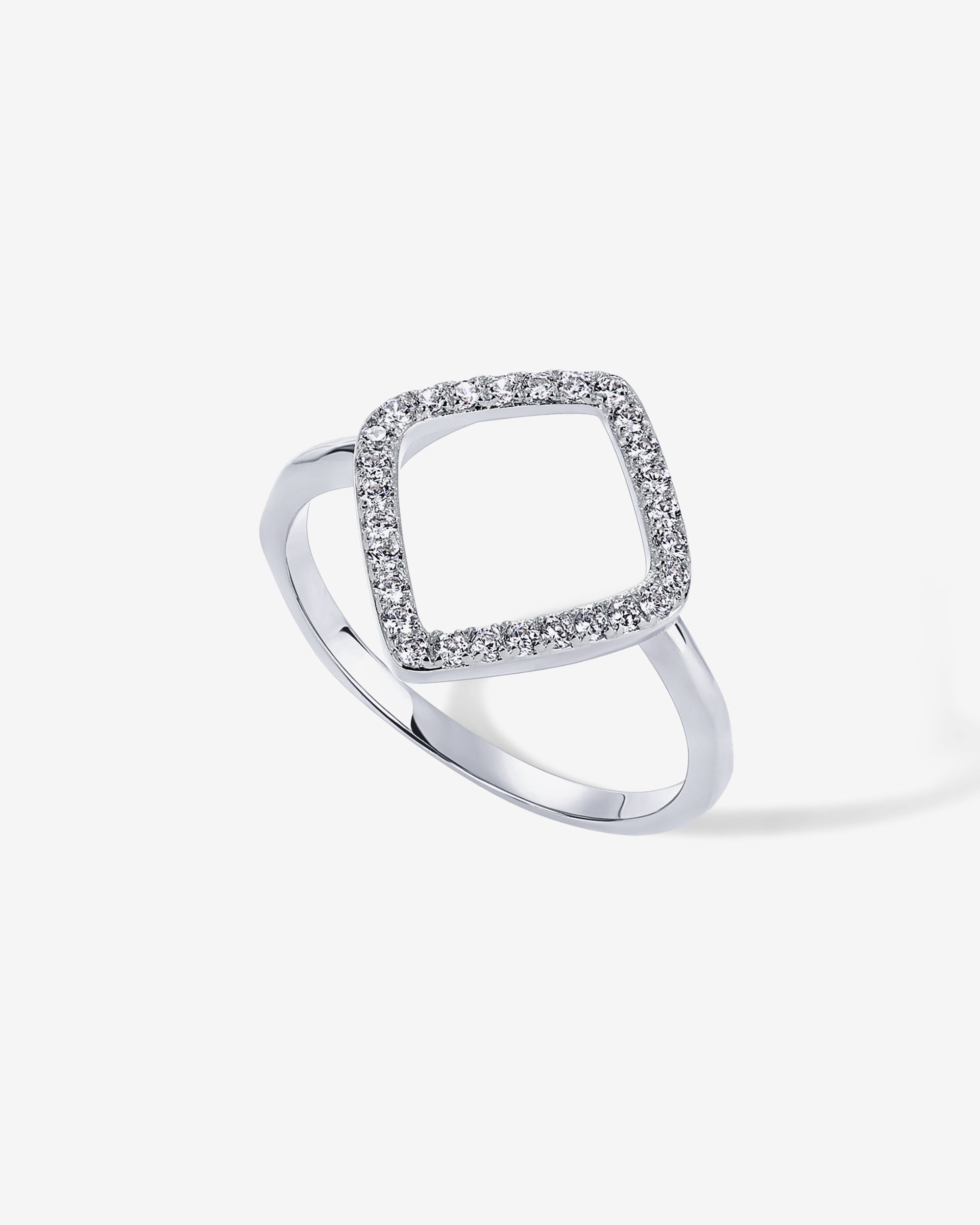 Geo Diamond Ring