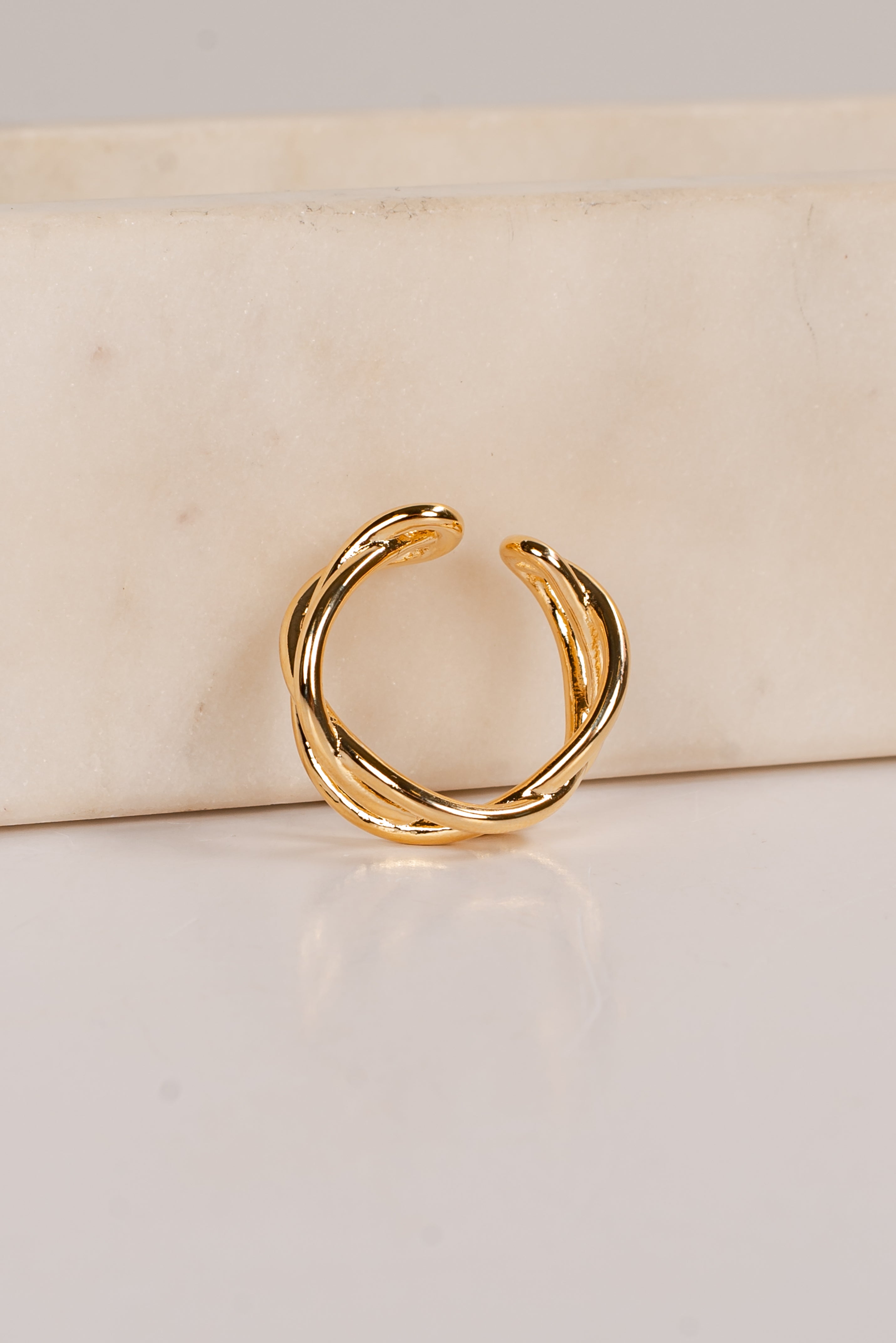 Helen Gold Triple Ring