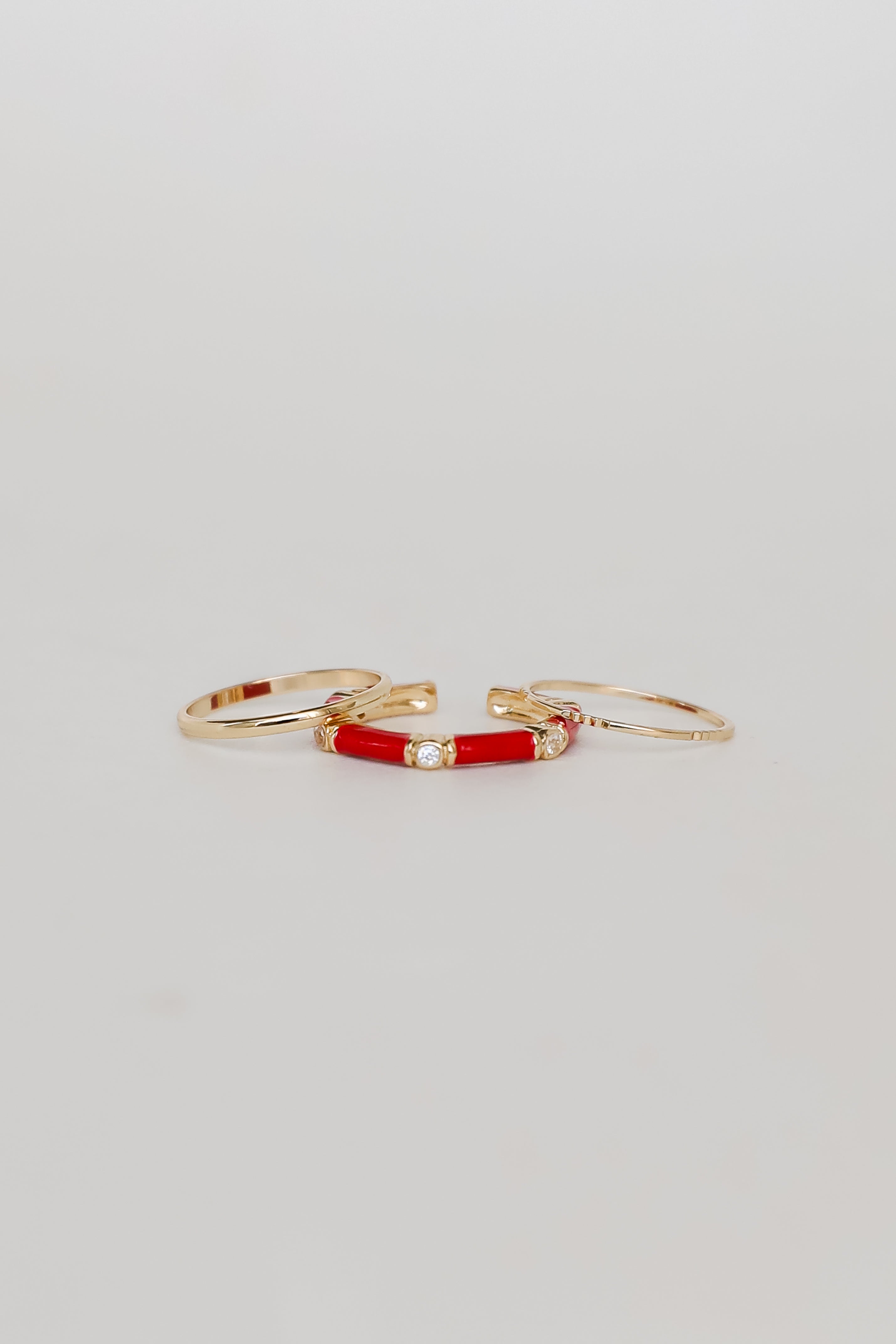 FINAL SALE - Emilee Gold Ring Set