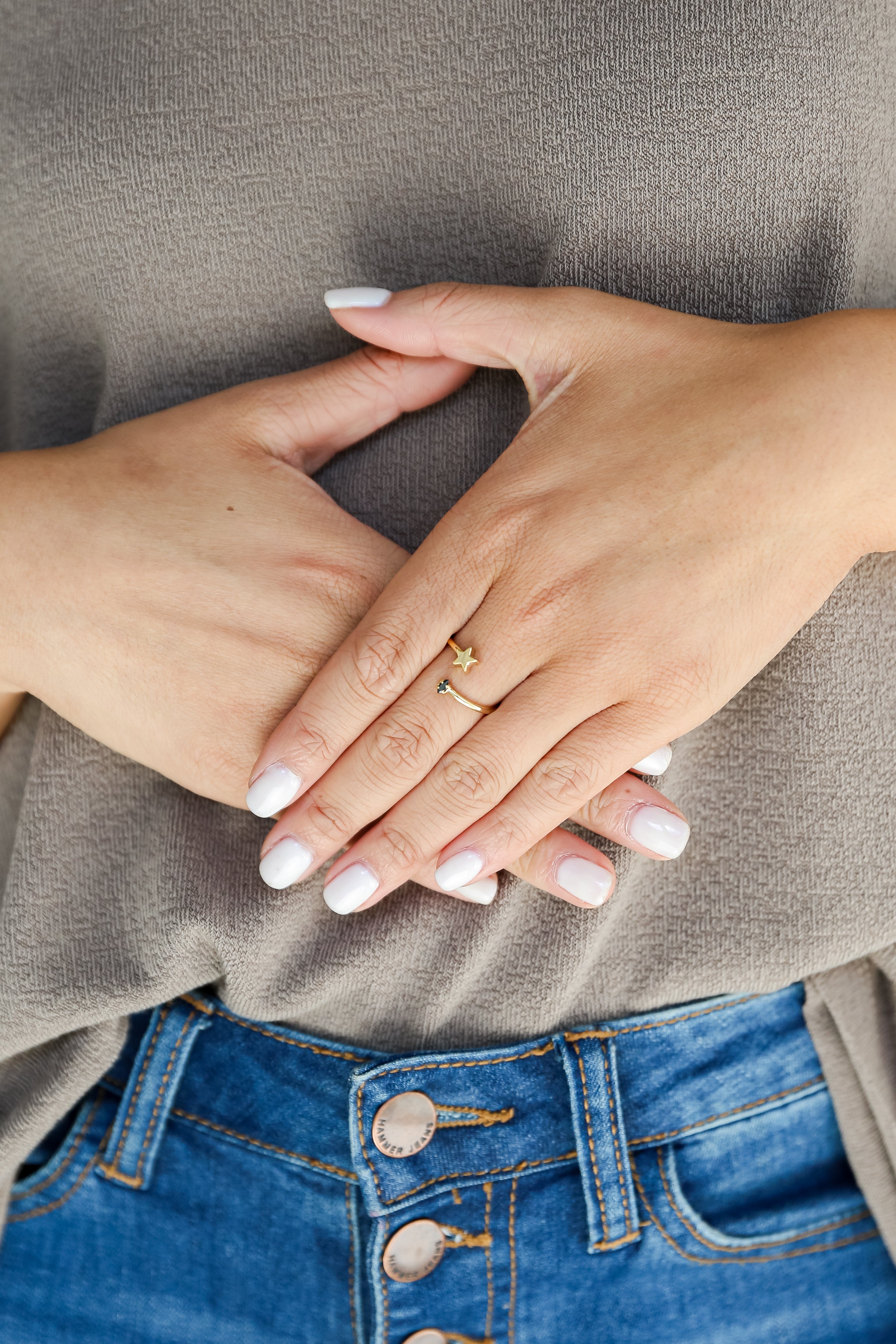 FINAL SALE - Julia Rhinestone Star Ring