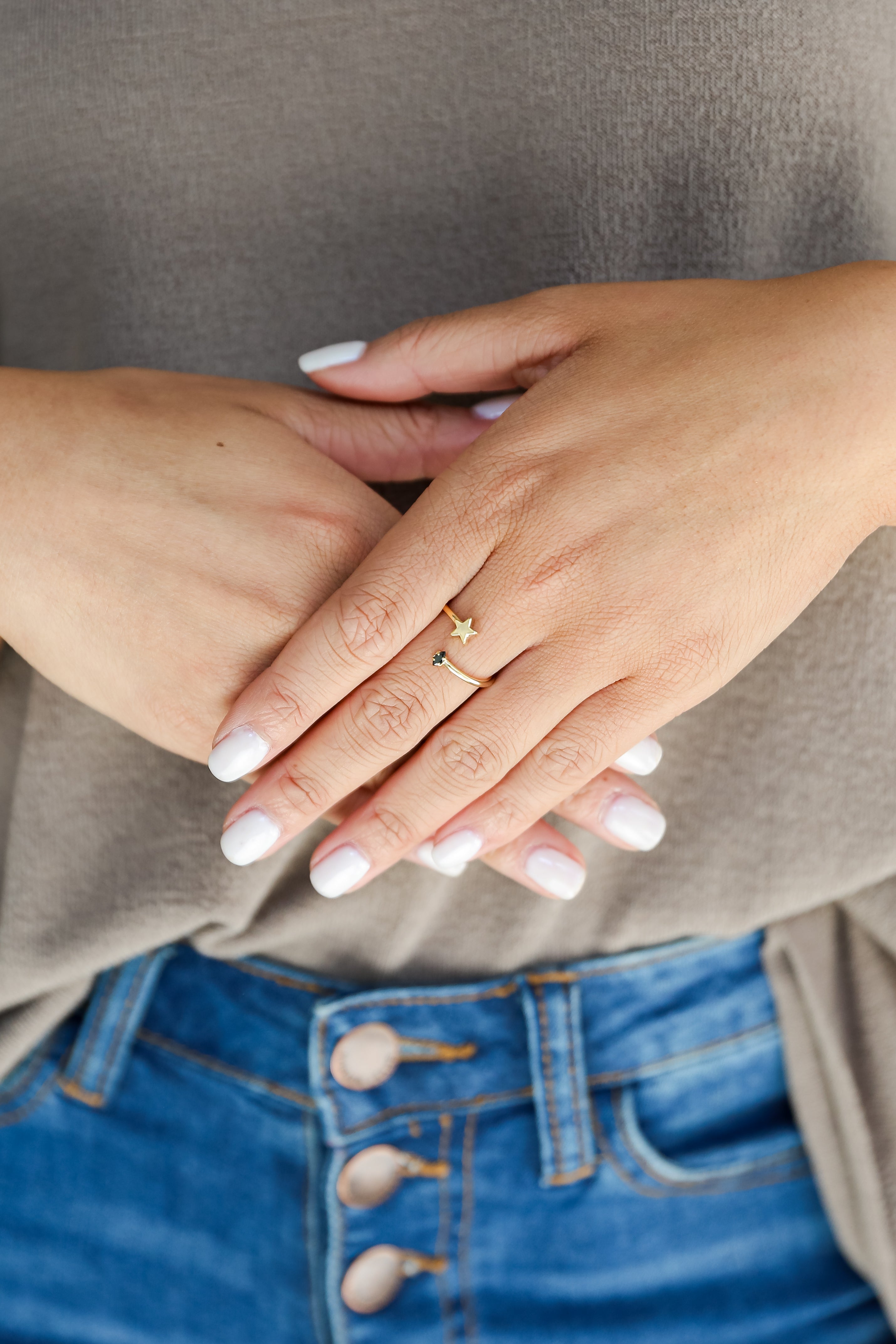 FINAL SALE - Julia Rhinestone Star Ring