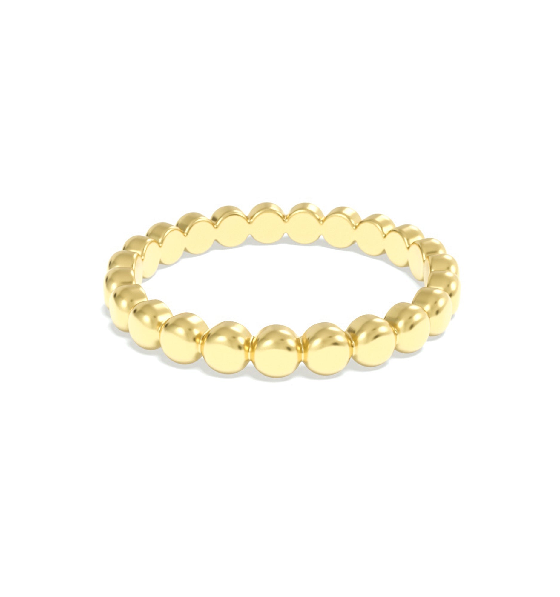 Thin Beaded Ring