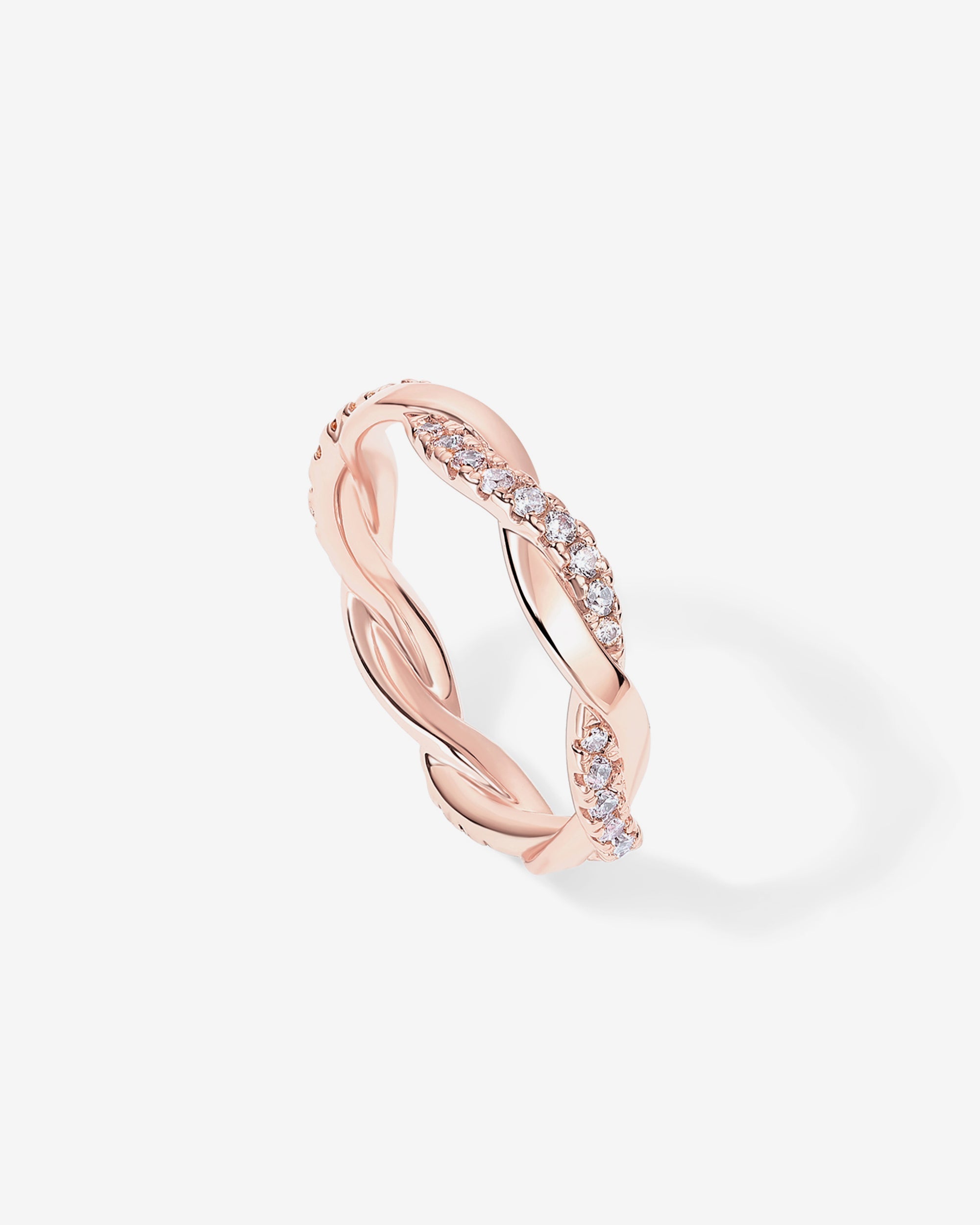 Vermeil Braided Eternity Band