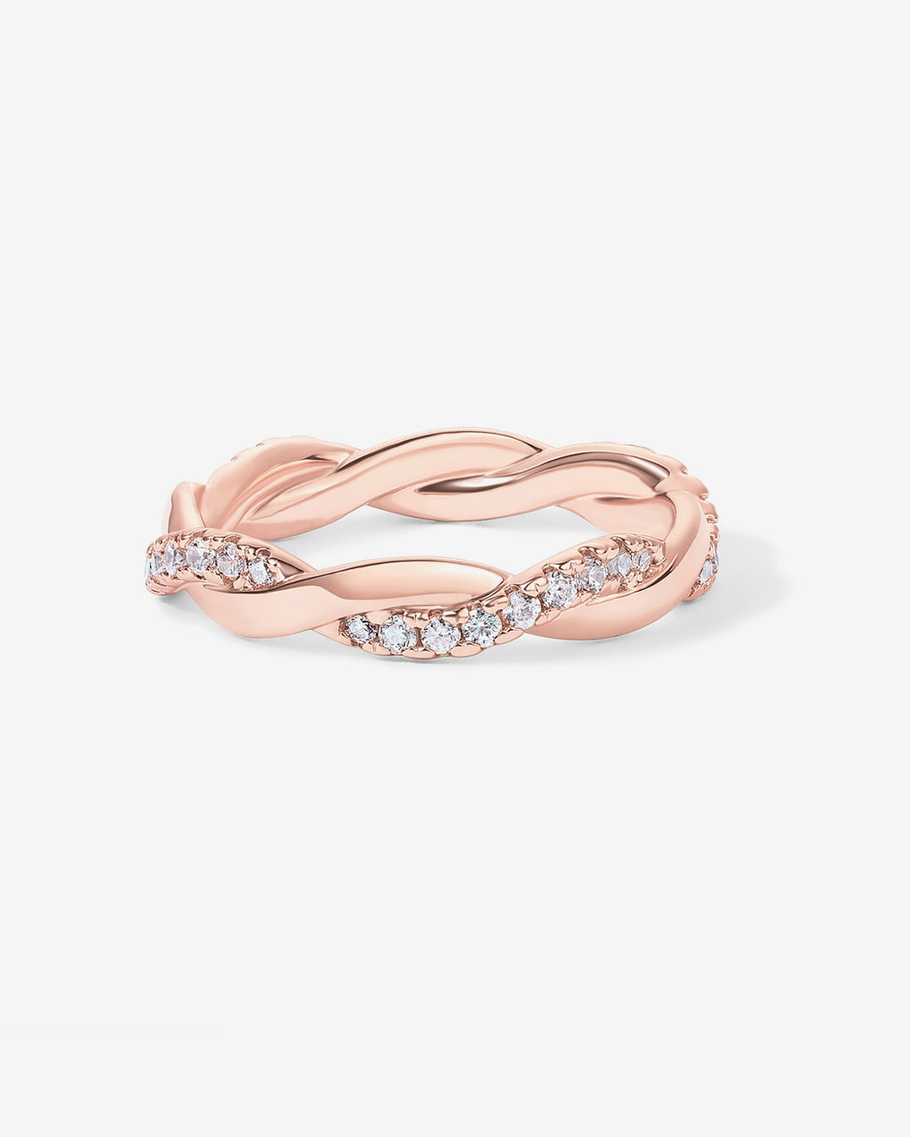 Vermeil Braided Eternity Band