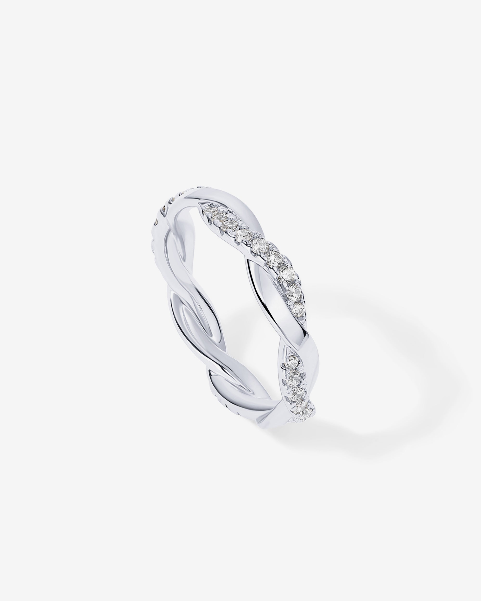 Vermeil Braided Eternity Band
