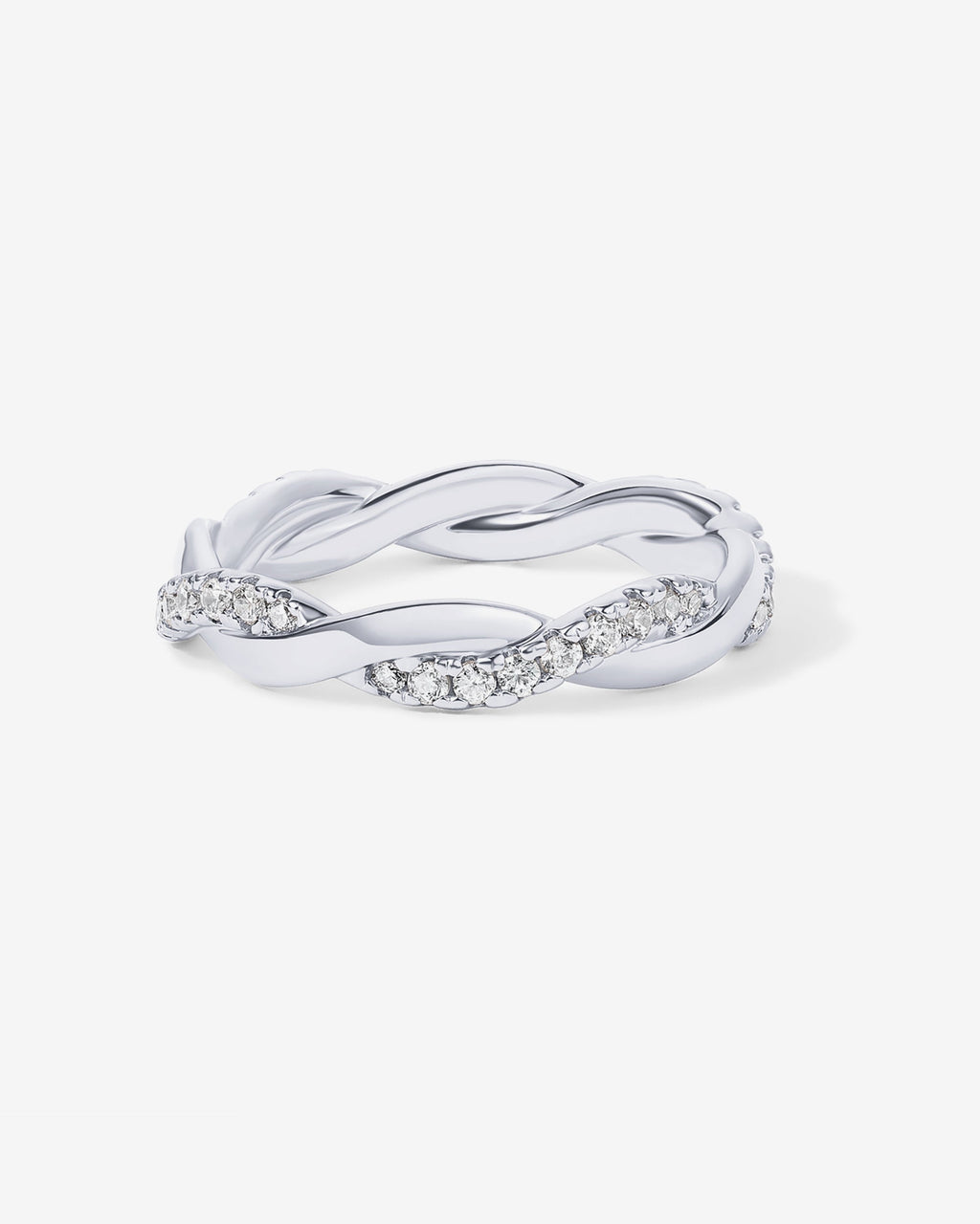 Braided Eternity Band