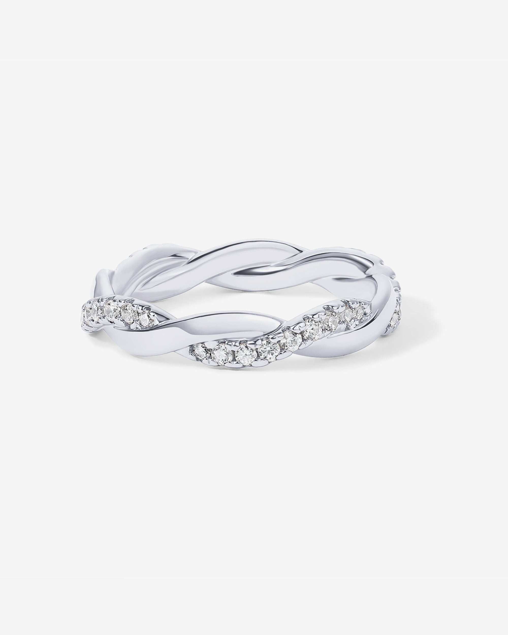 Vermeil Braided Eternity Band