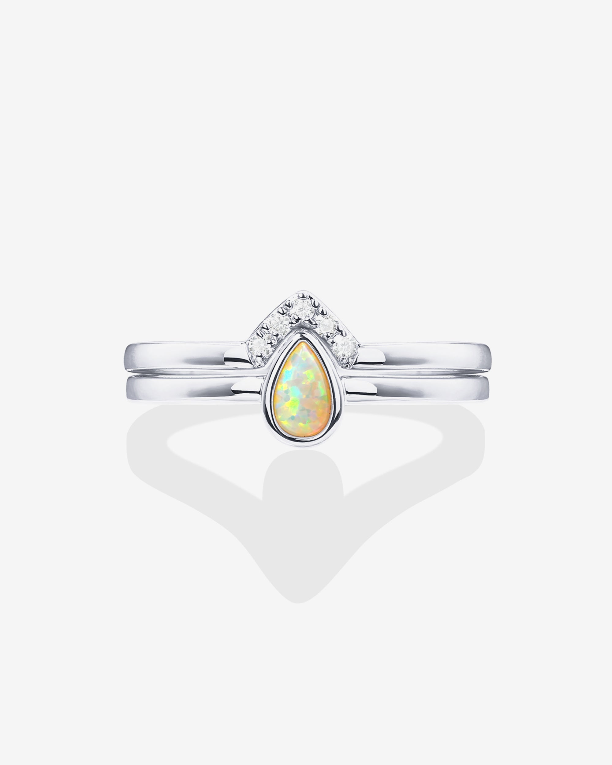 Opal Stacking Ring