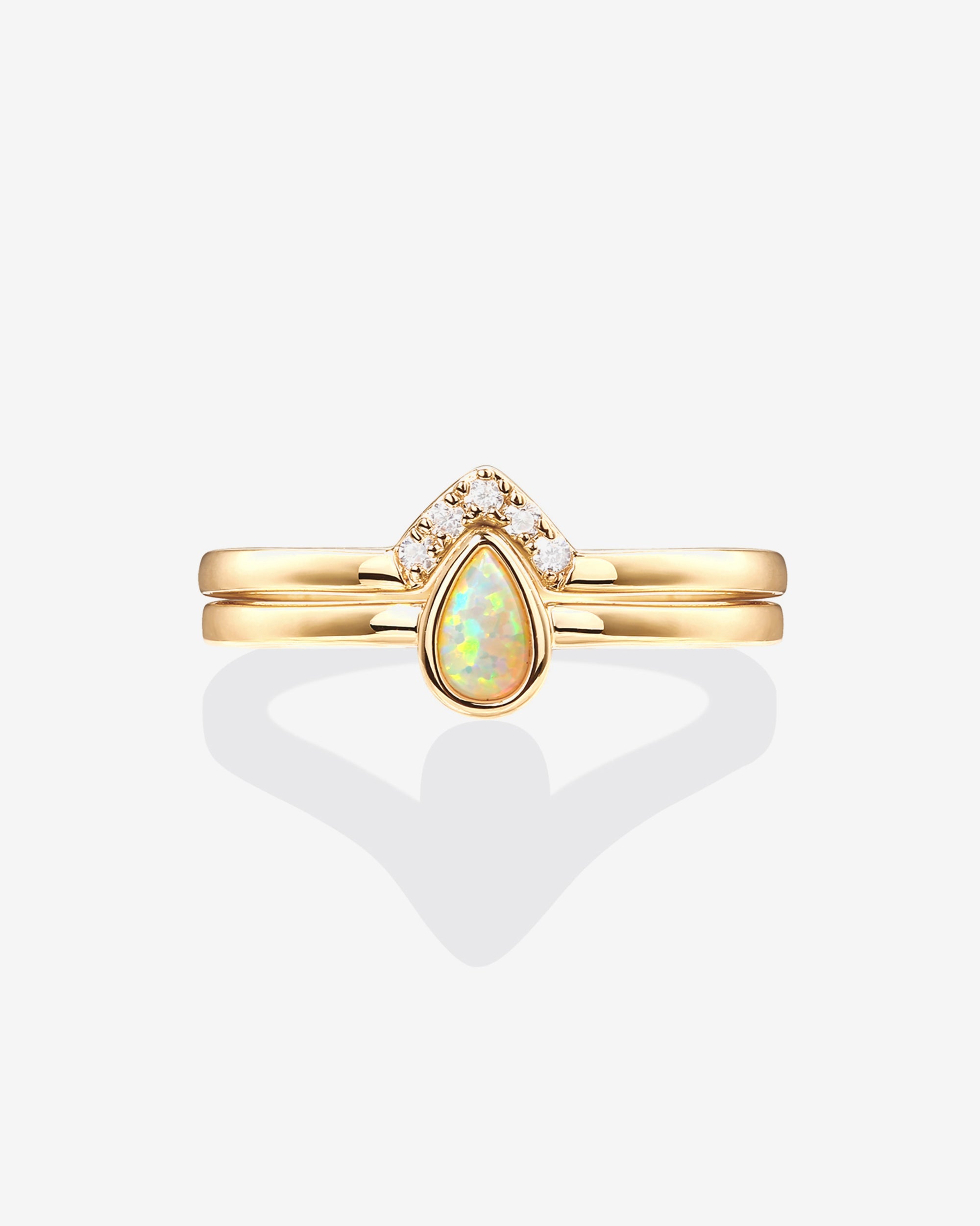 Opal Stacking Ring