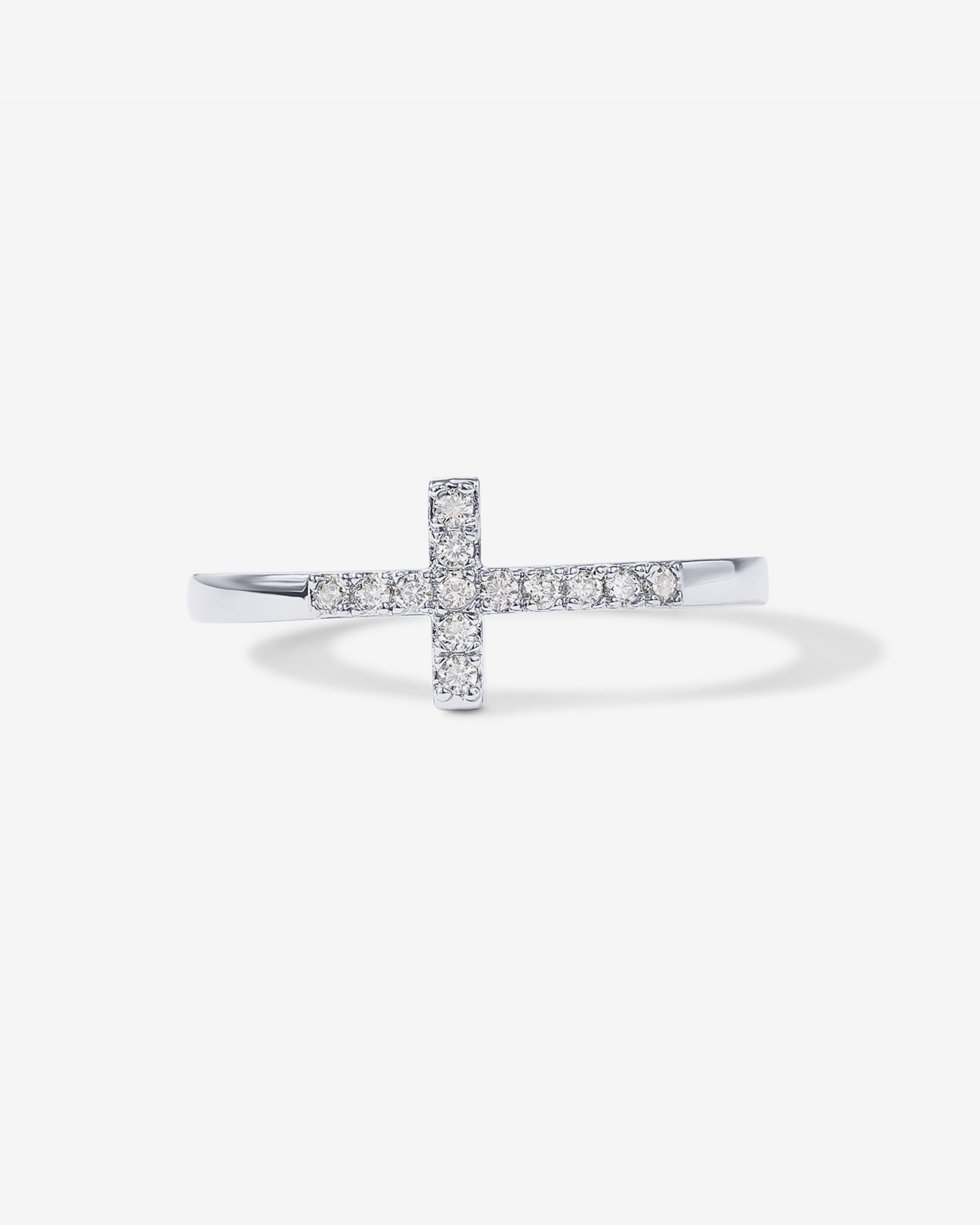 Cross Ring Cubic Zirconia
