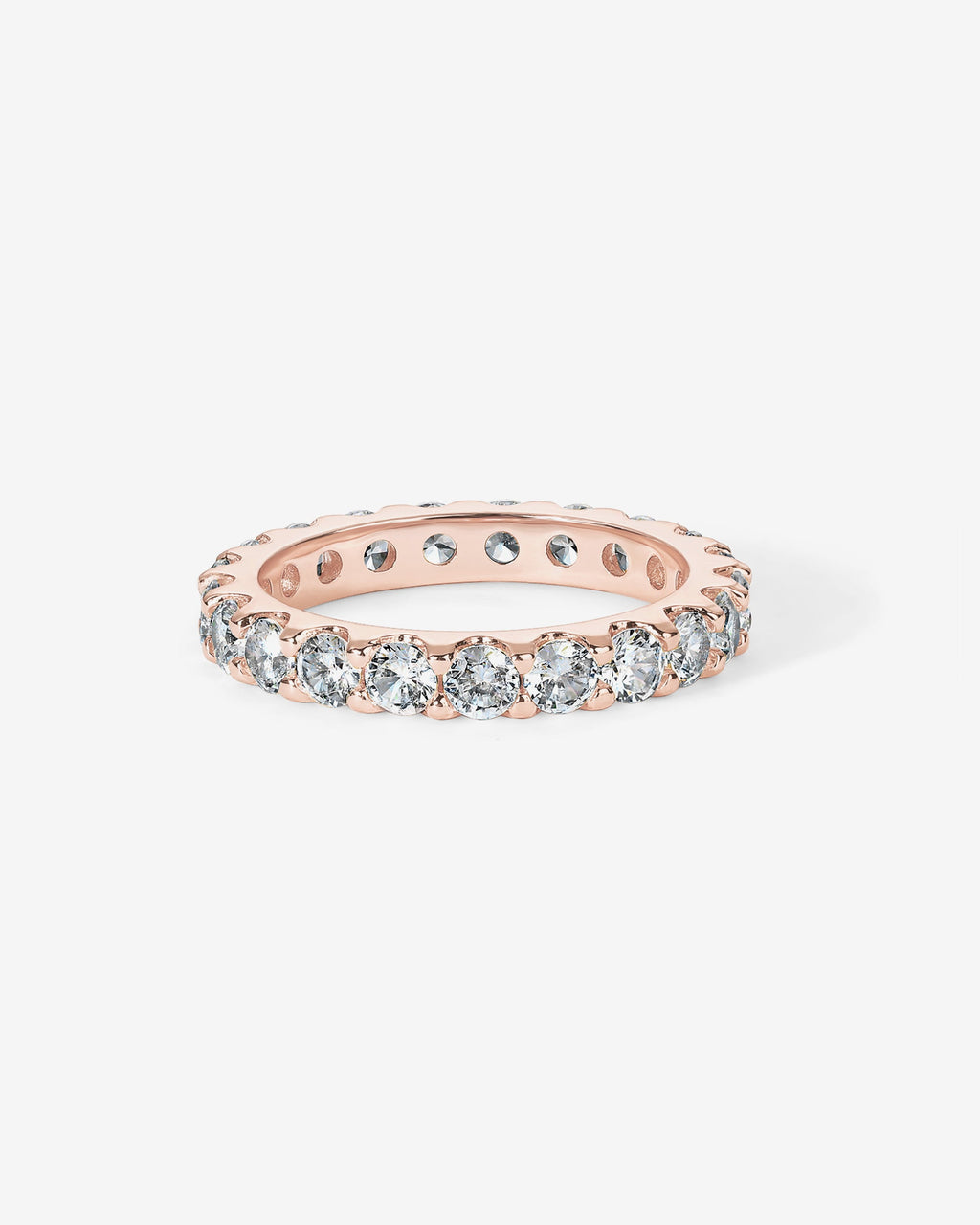 Cubic Zirconia Stackable Eternity Ring
