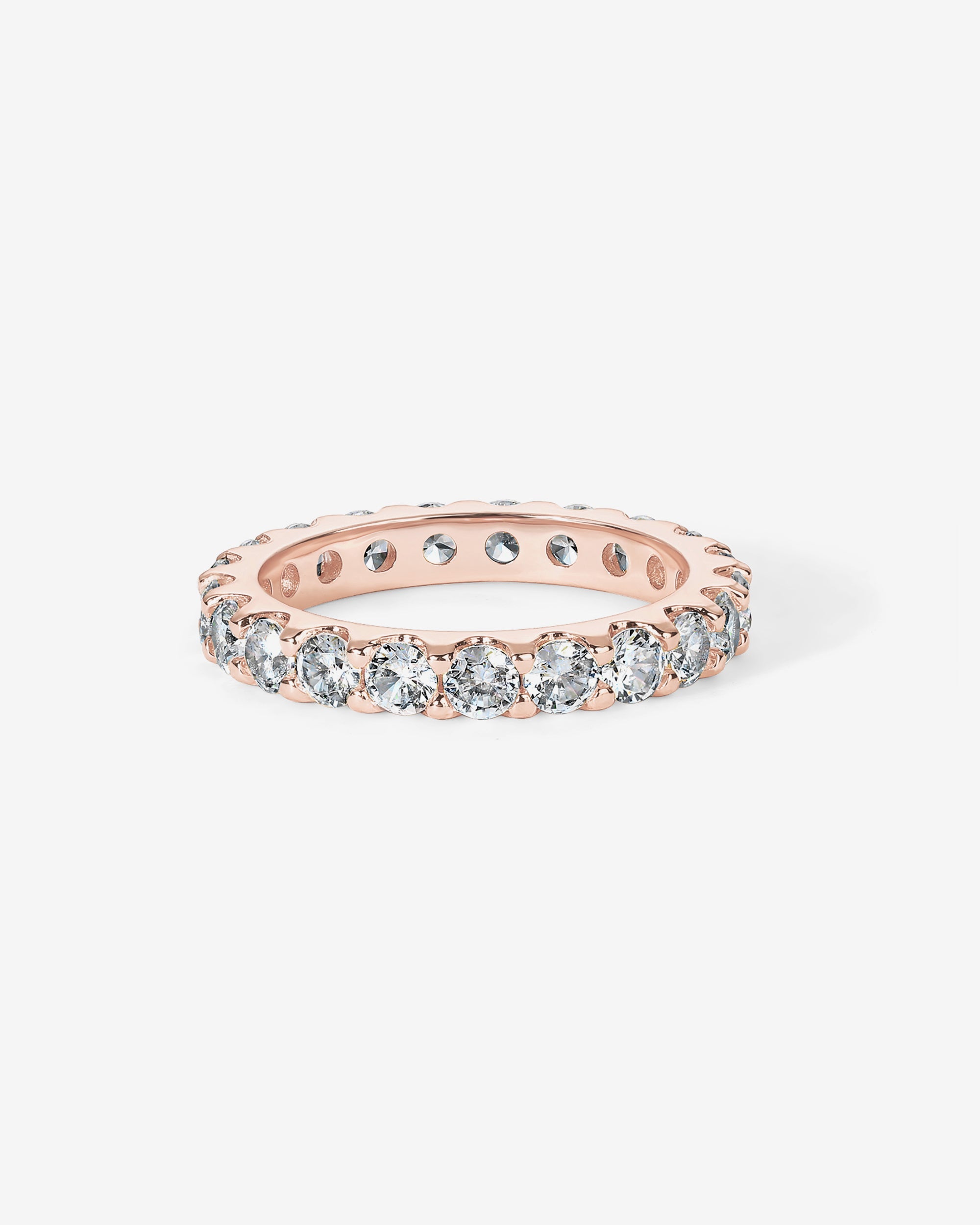 Cubic Zirconia Stackable Eternity Ring