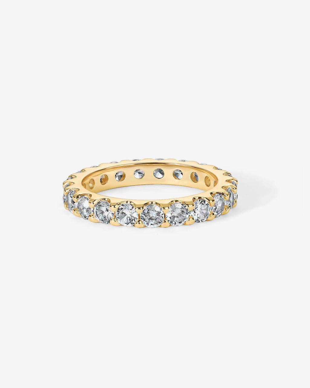 Cubic Zirconia Stackable Eternity Ring