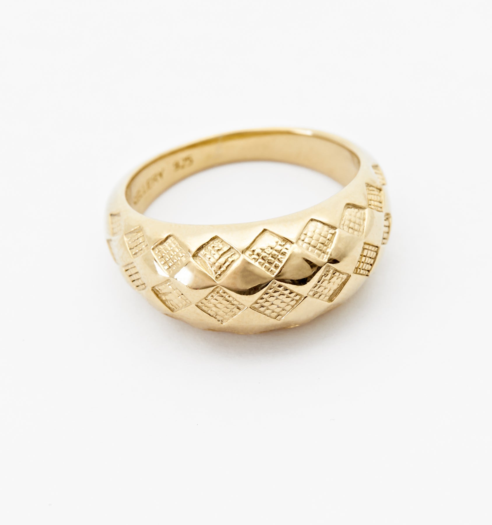 Checker Rings - Sunrise Set of 2