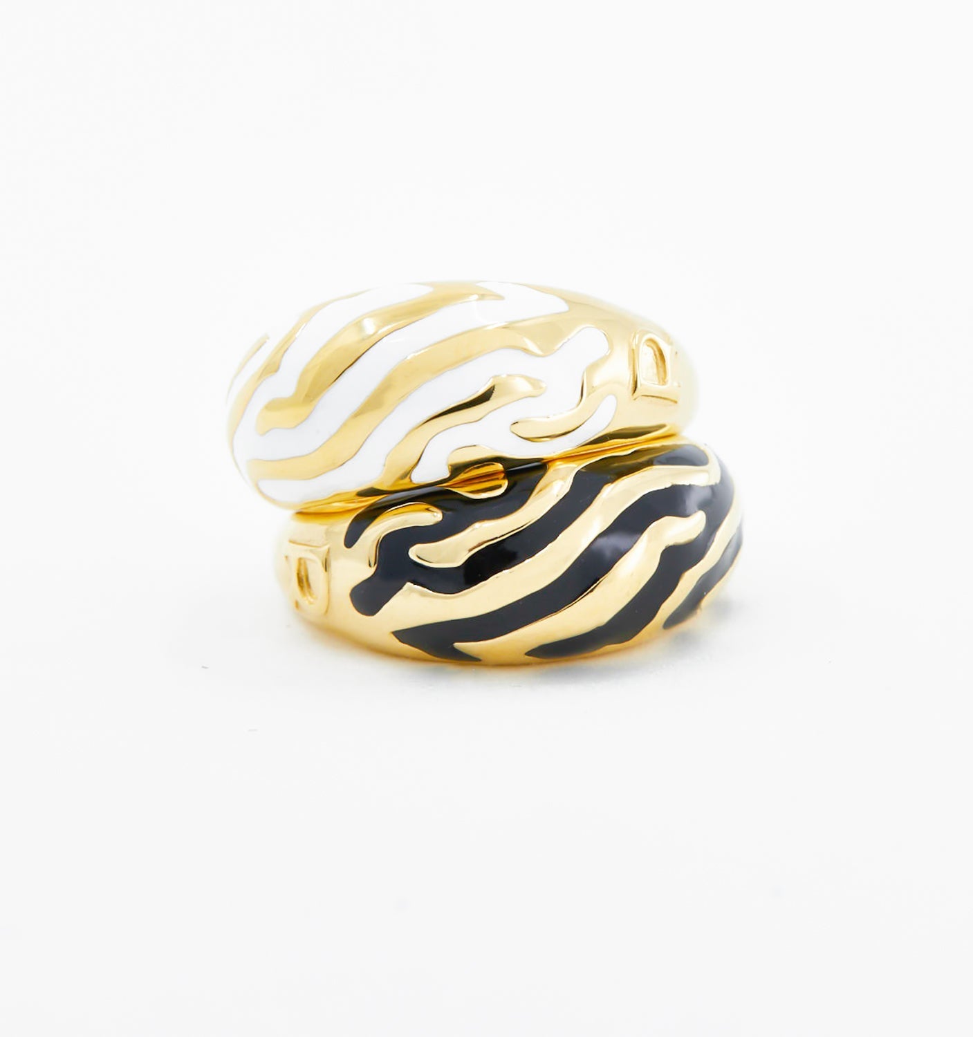 Savannah Dome Rings - Set of 2