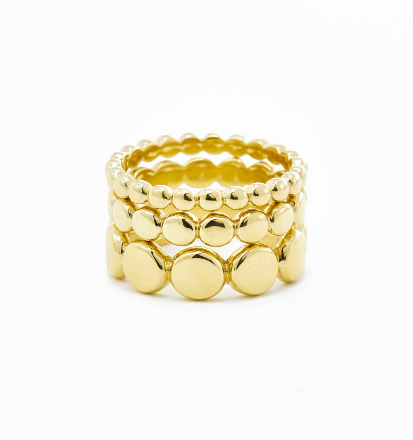 Beaded Stacking Ring