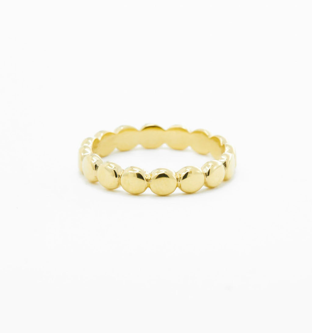 Medium Beaded Ring