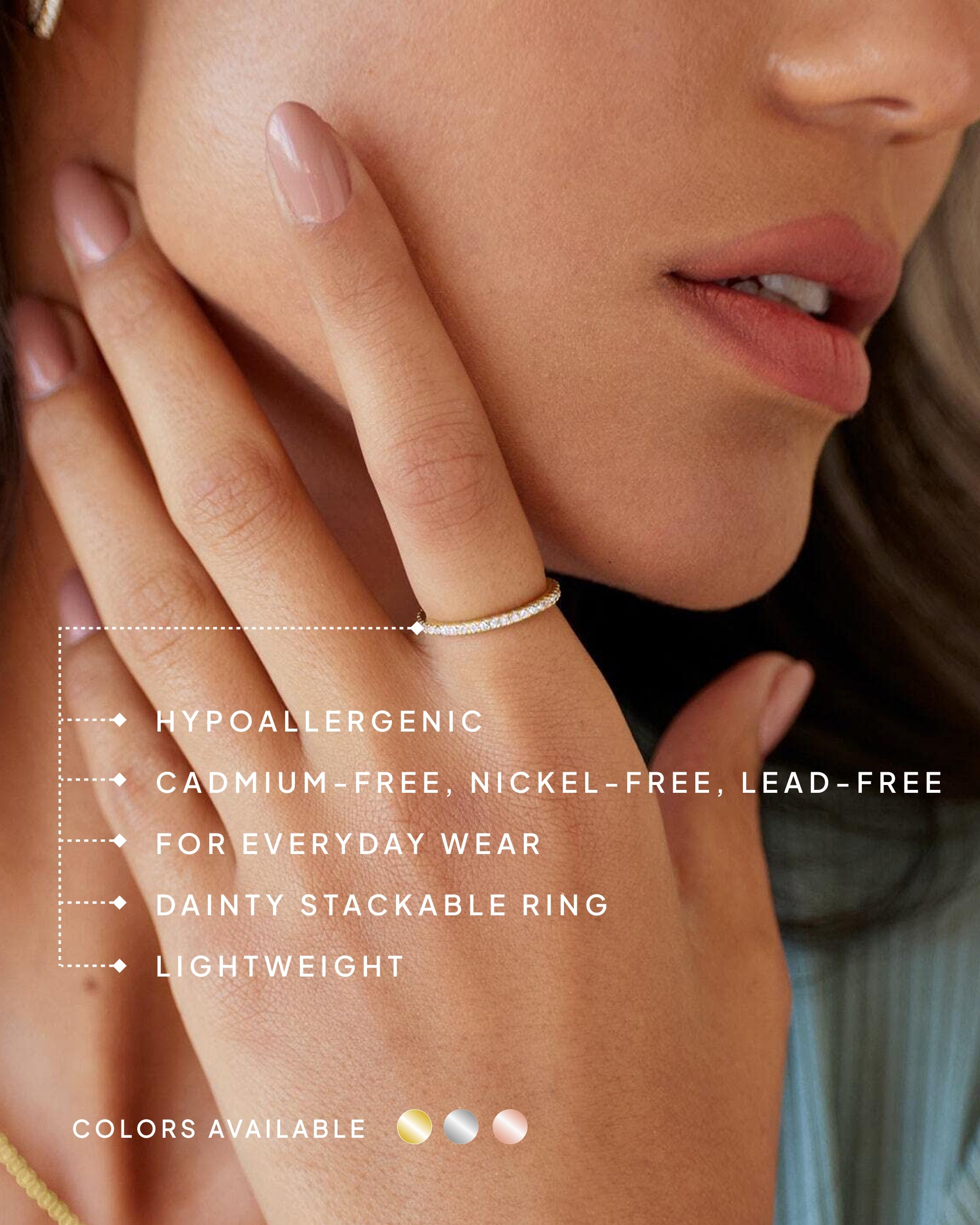 Vermeil Mila Eternity Band