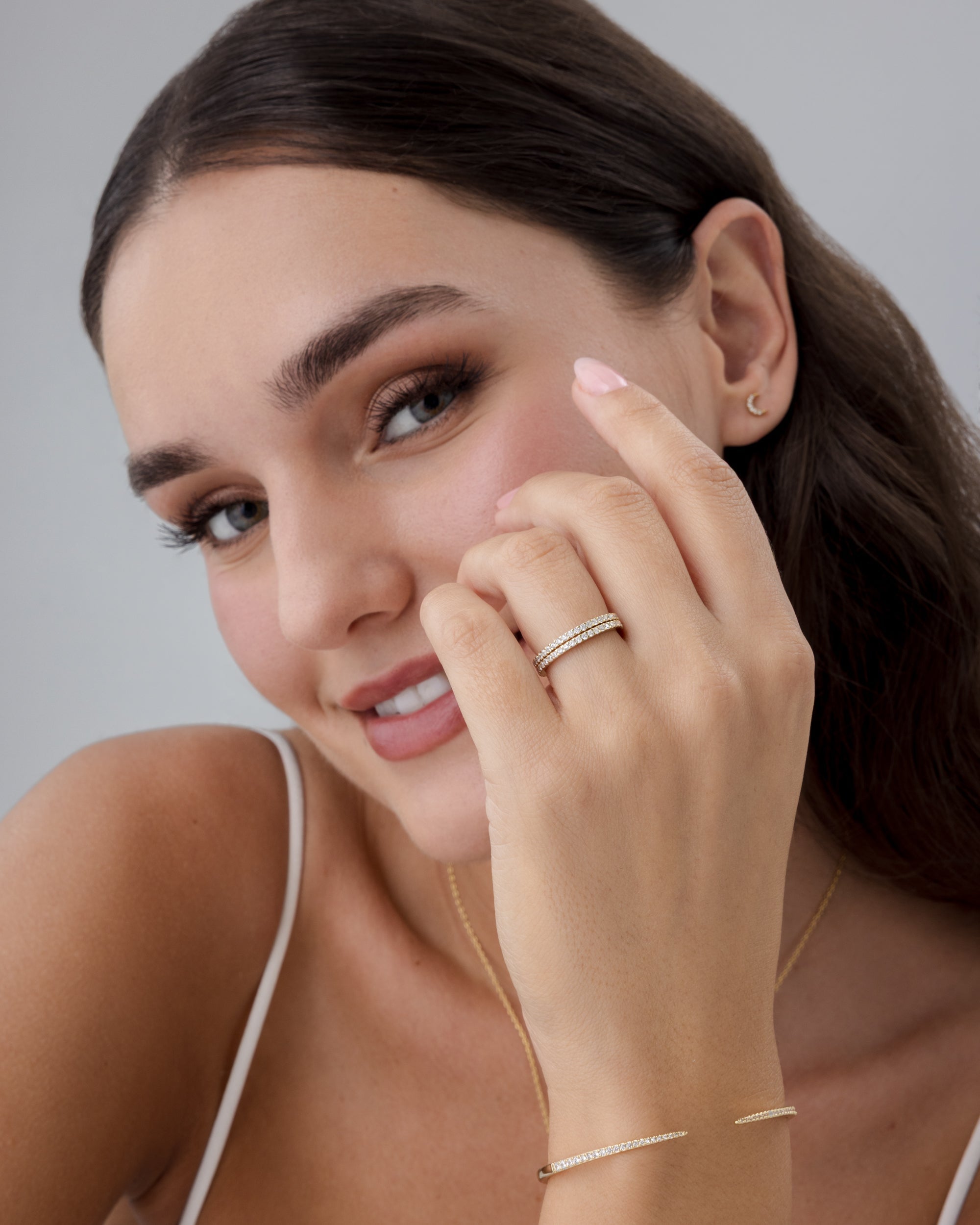 Vermeil Mila Eternity Band