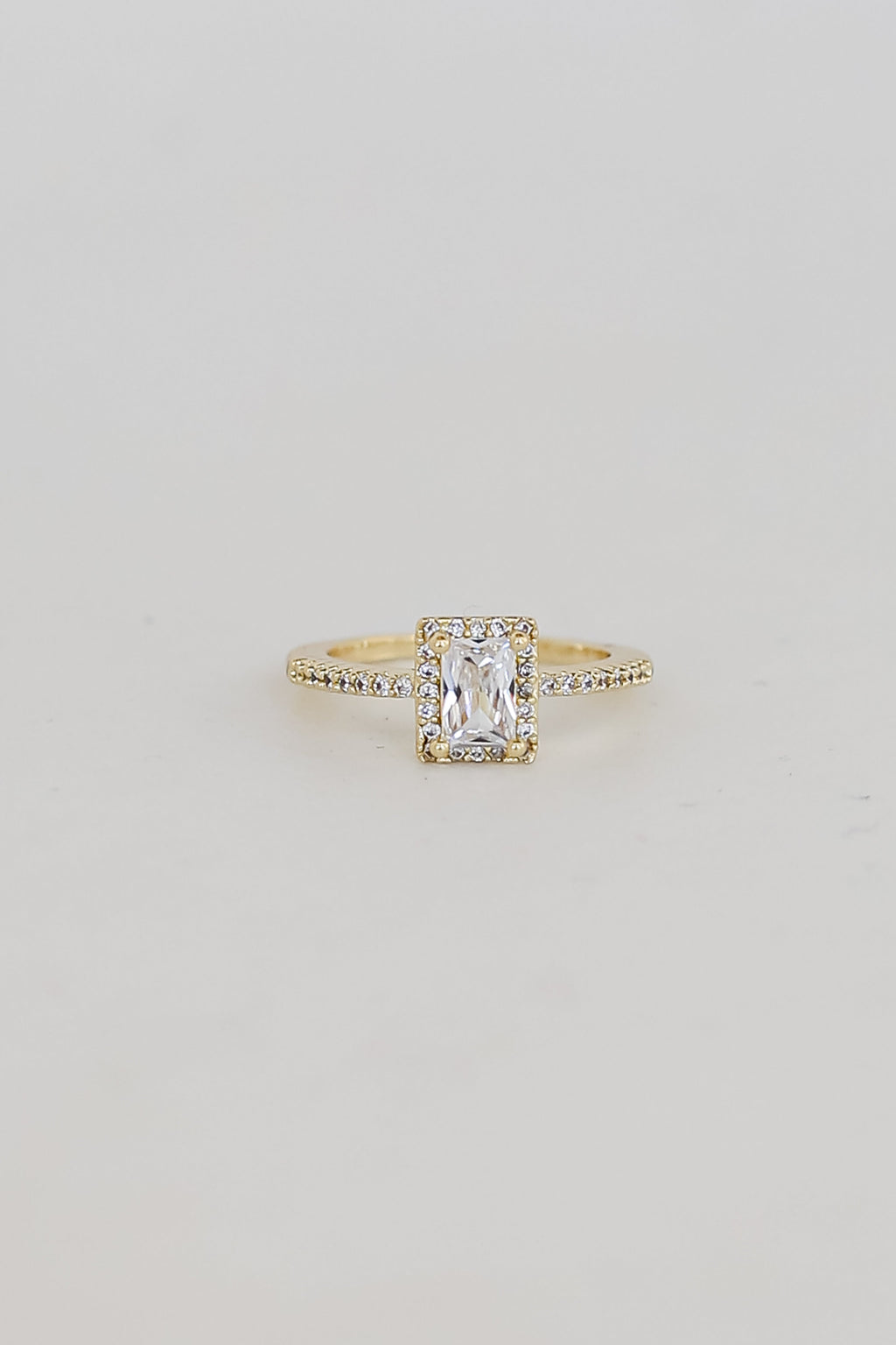 FINAL SALE - Riley Gold Rhinestone Ring