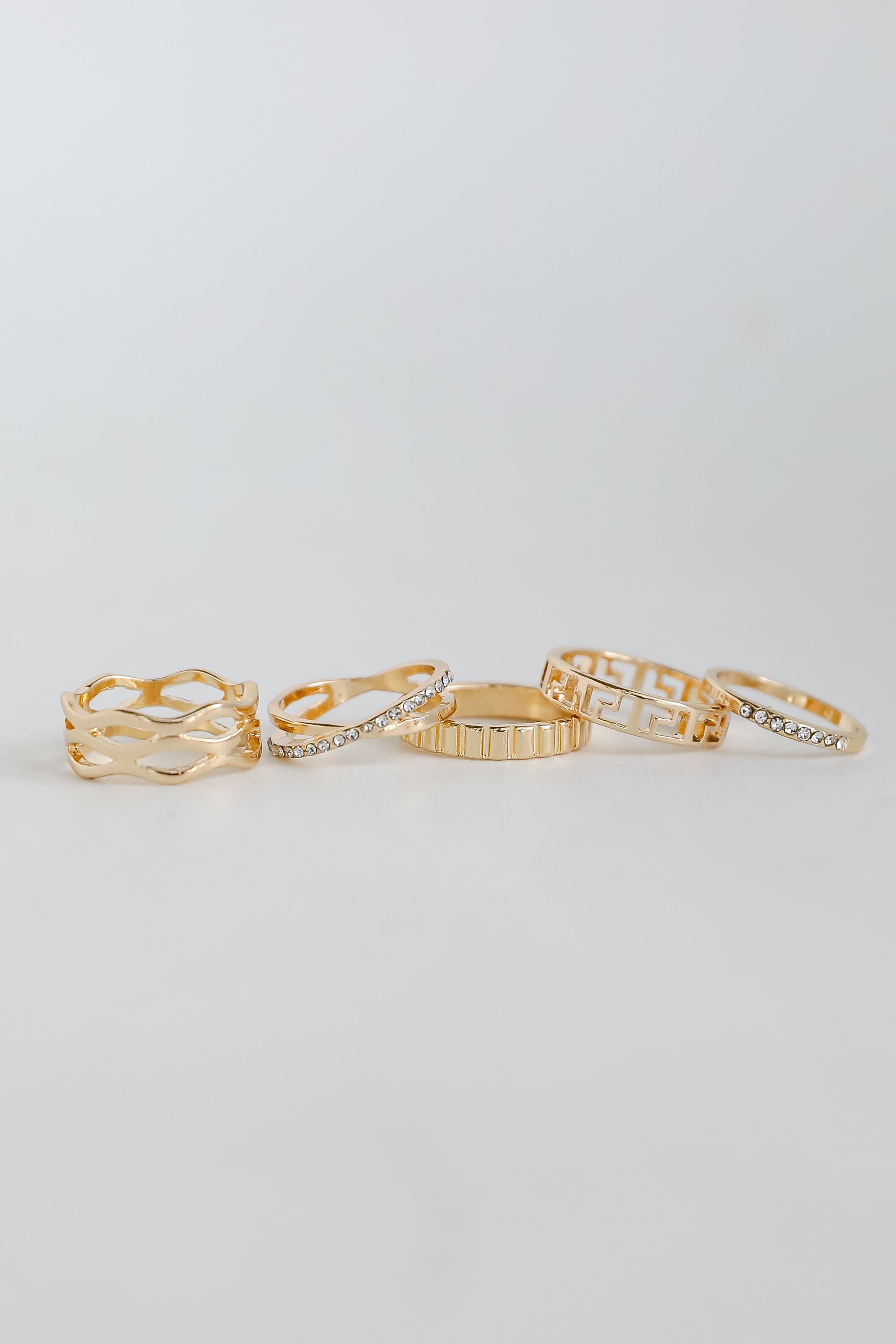 Sienna Gold Ring Set