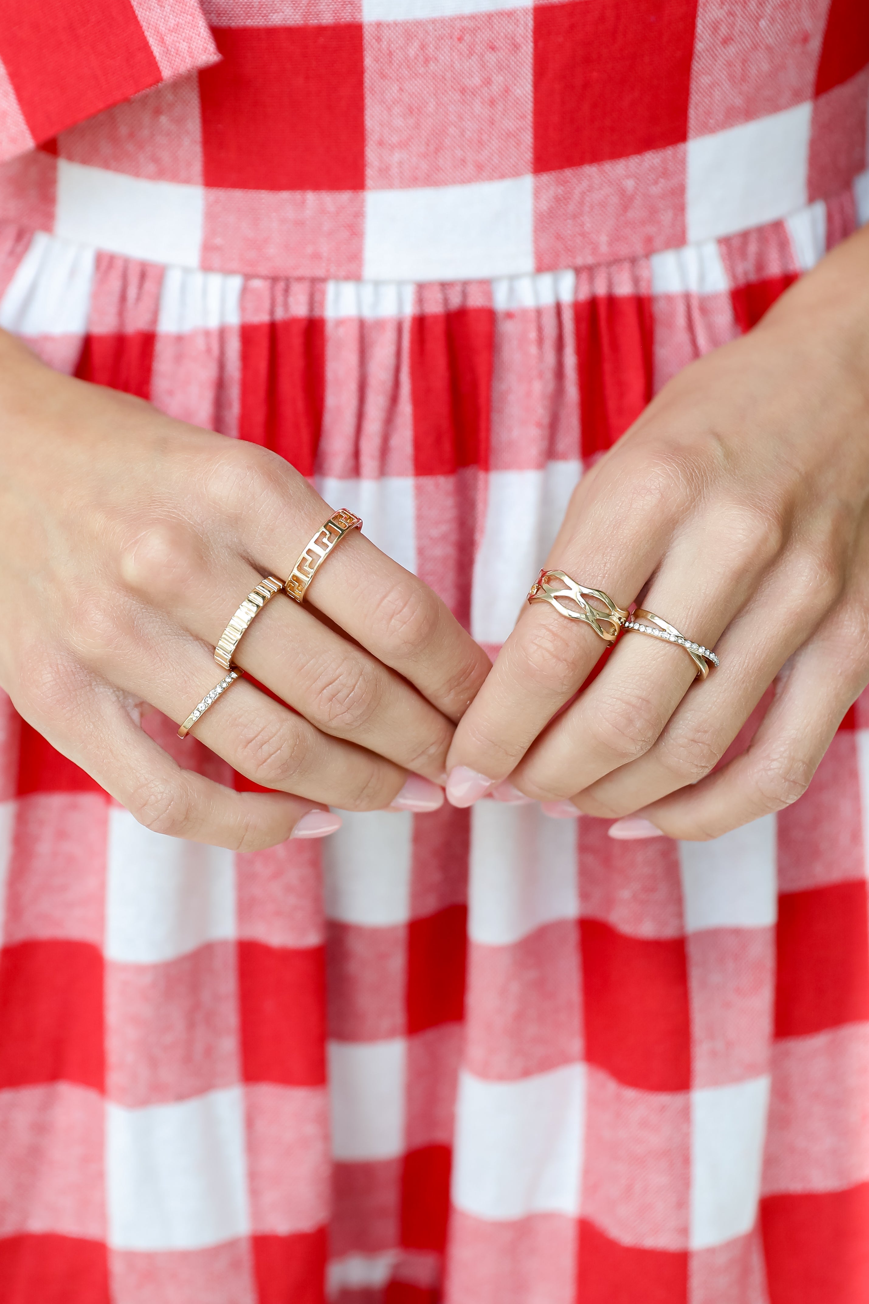 Sienna Gold Ring Set