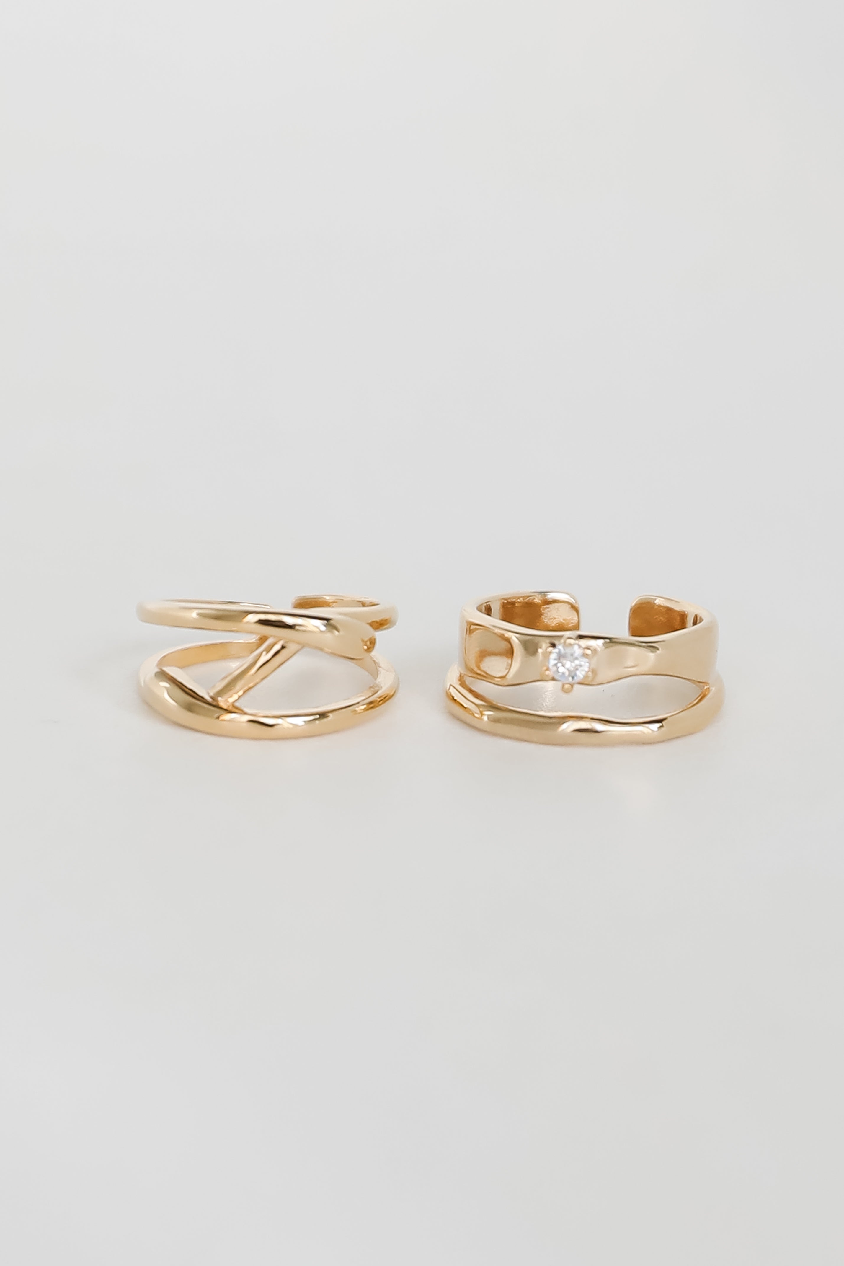 FINAL SALE - Bree Gold Ring Set