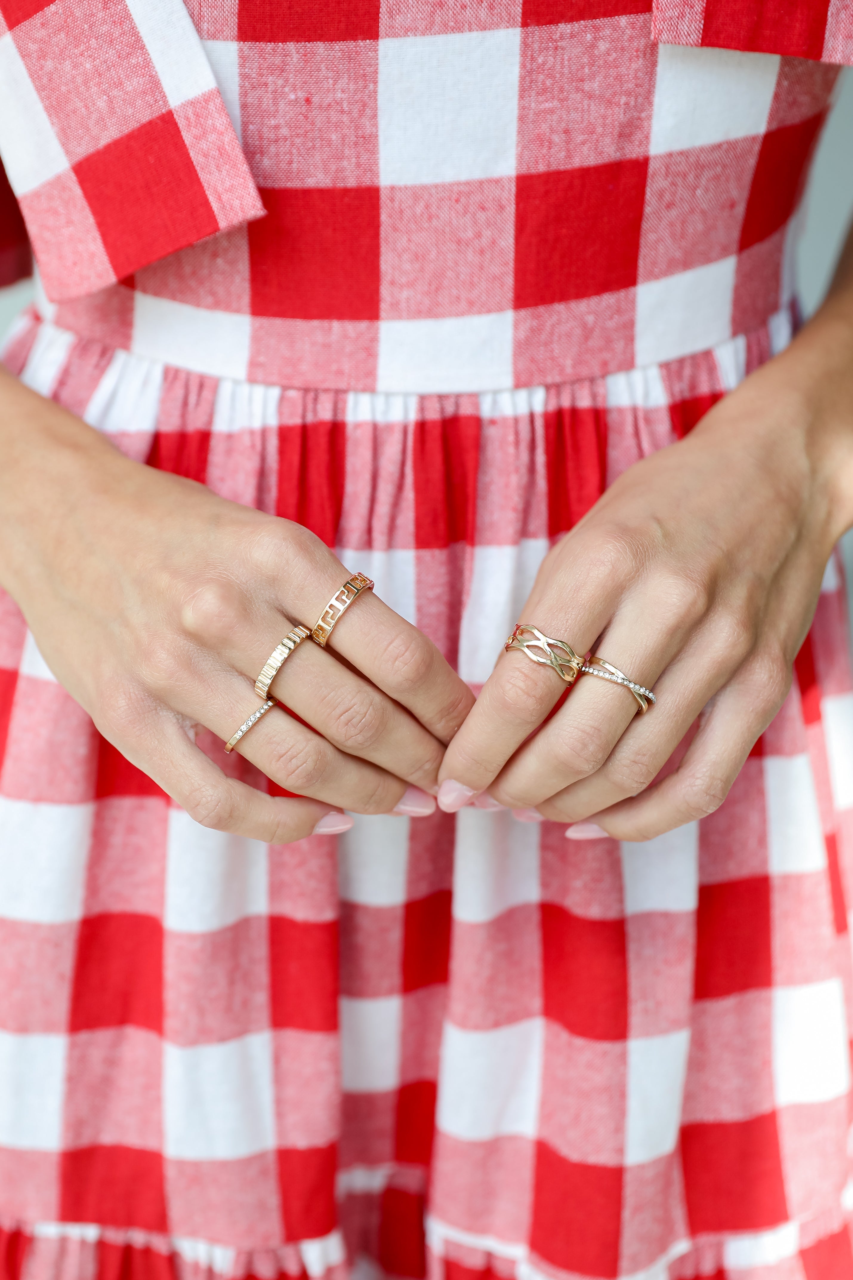 Sienna Gold Ring Set