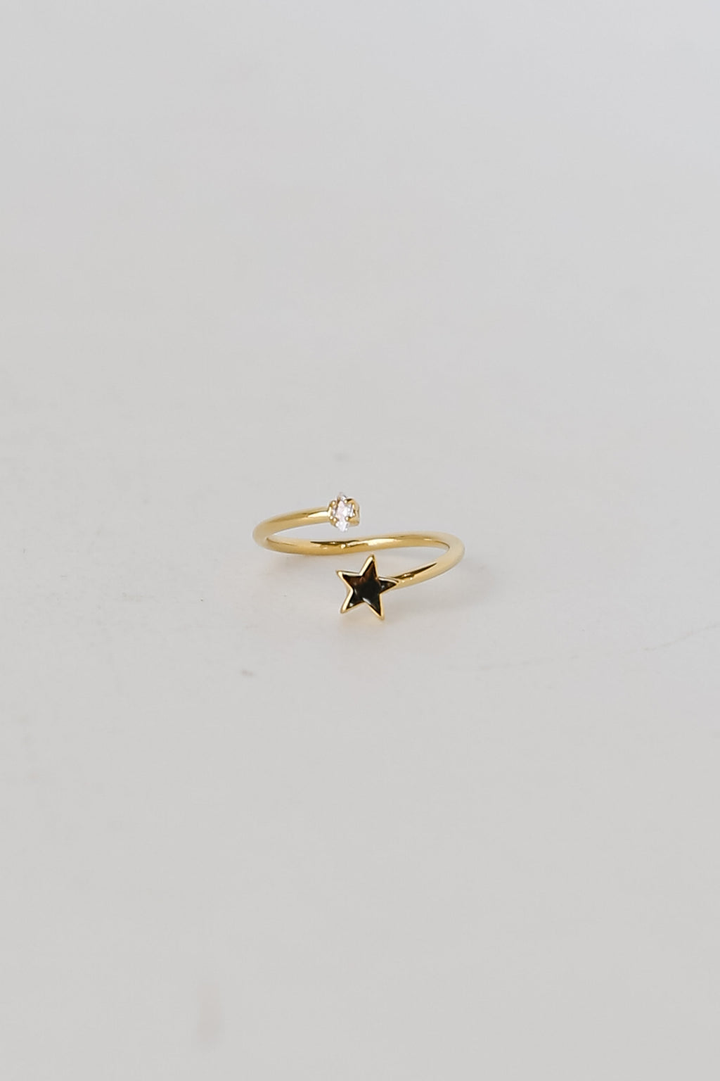 Rhinestone Star Rings