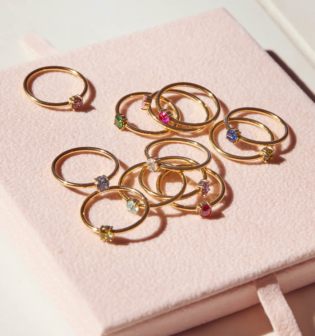 Birthstone Rings